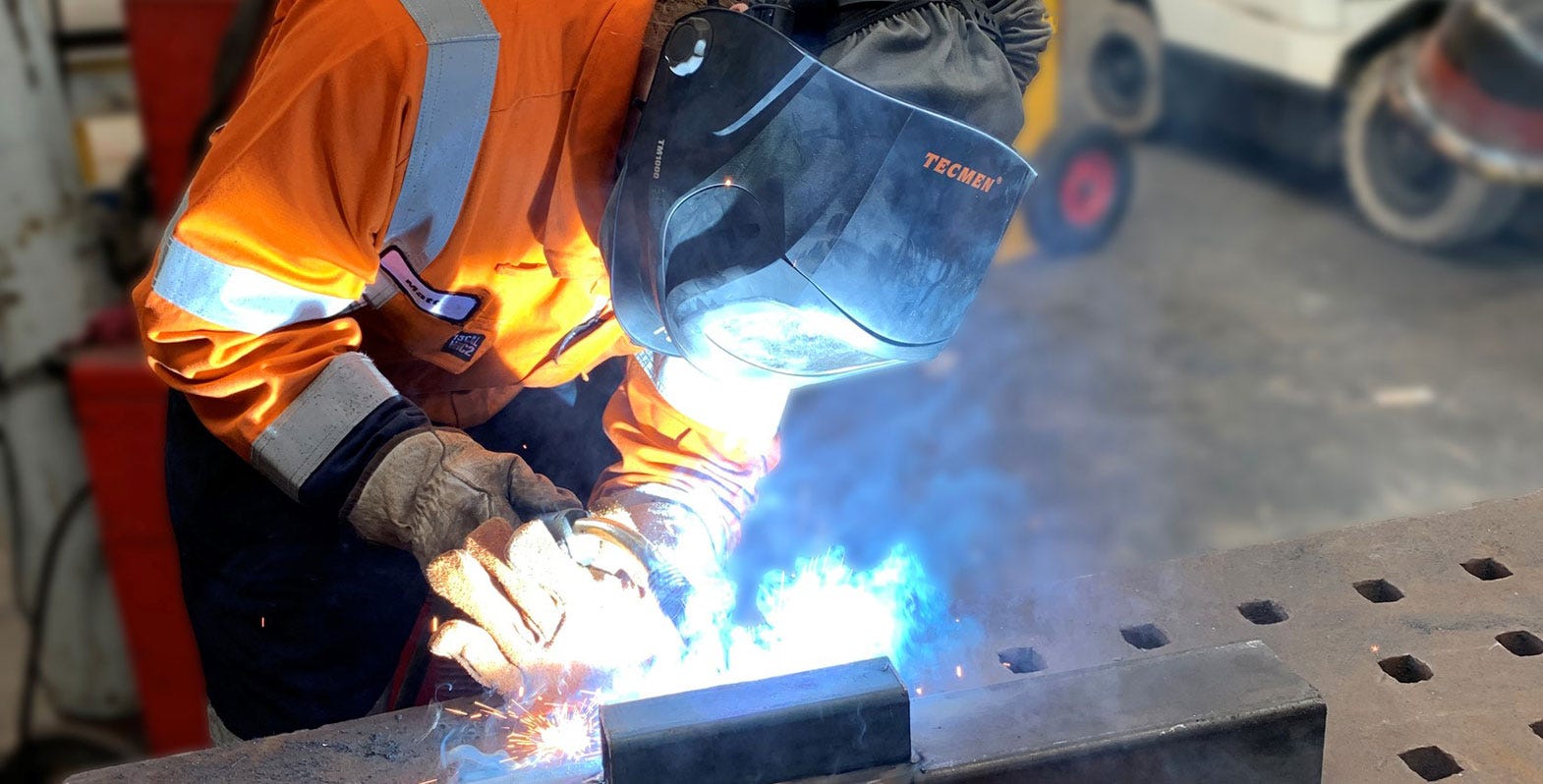 Action Engineering share their love for Tecmen Welding Helmets