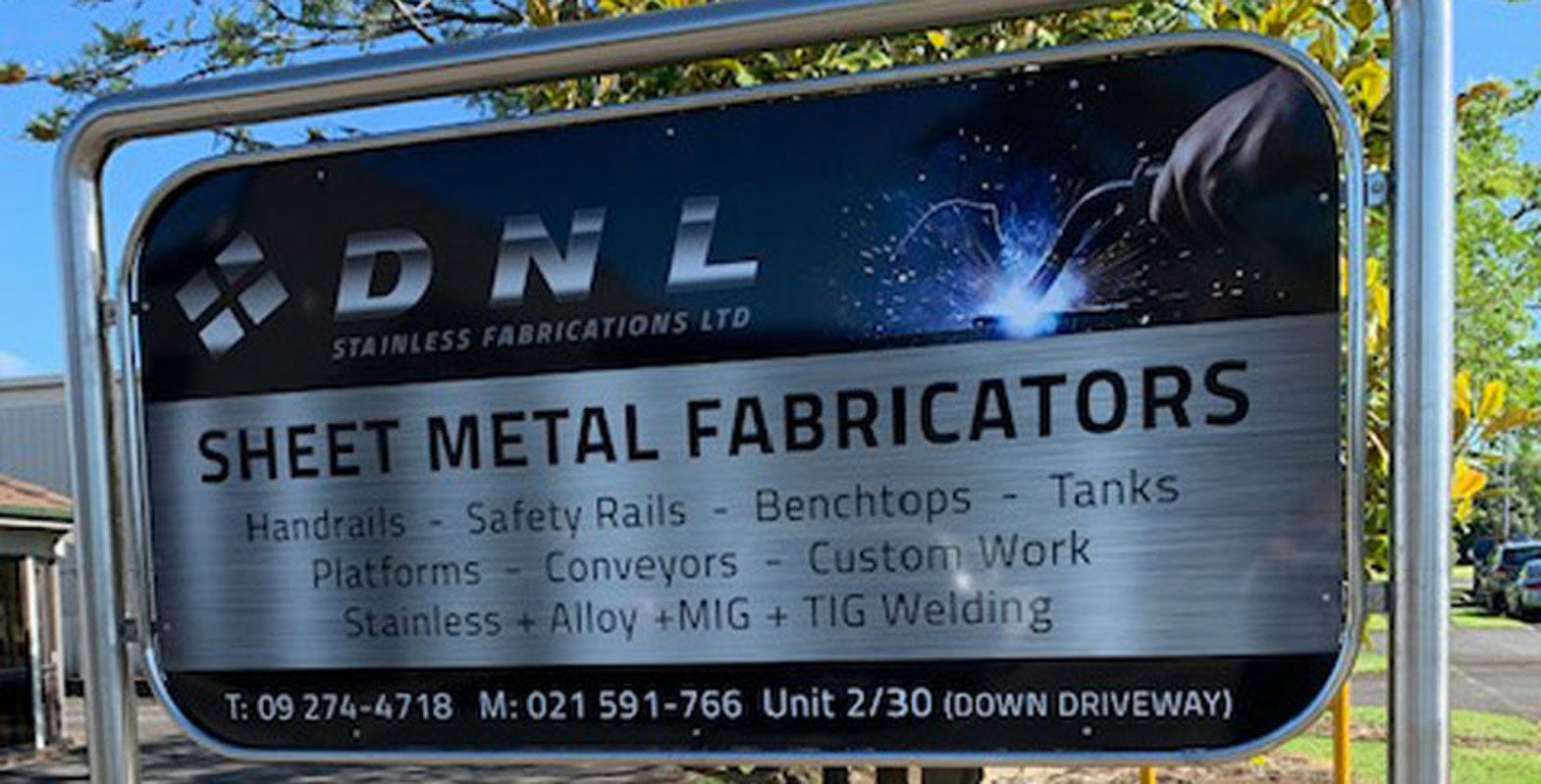 Welding's never been better for DNL Stainless!