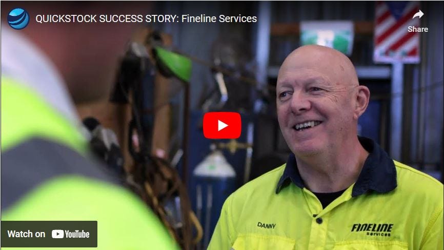 QUICKSTOCK’s a Win, Win For Fineline Services