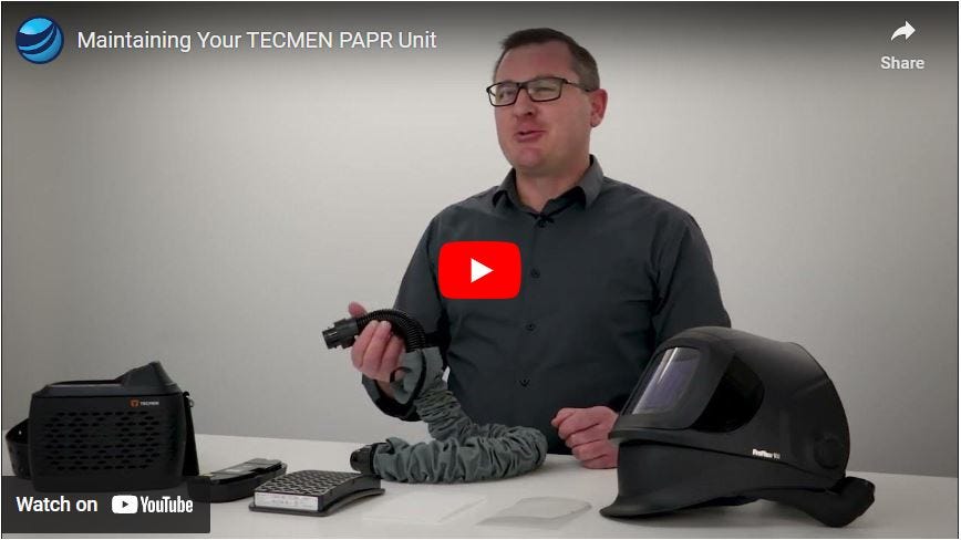 Maintaining Your TECMEN PAPR Unit