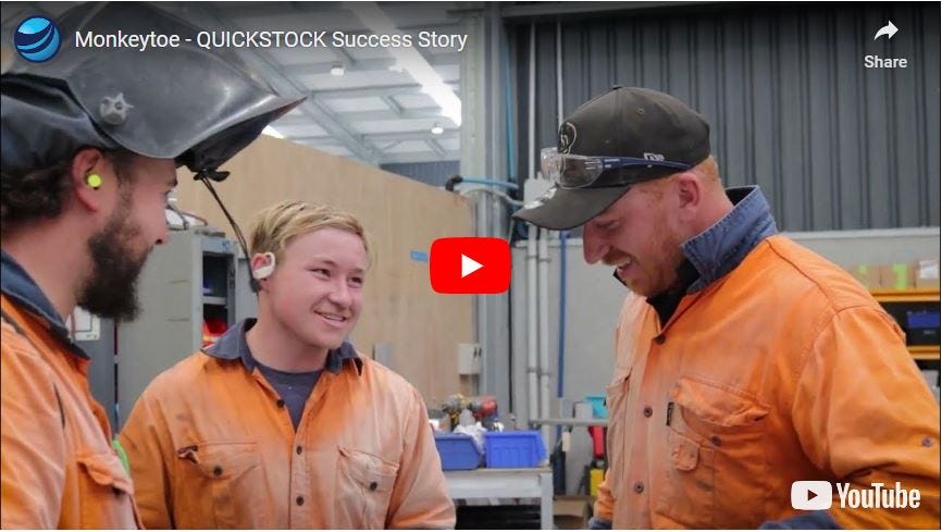 Monkeytoe Move From Kanban To QUICKSTOCK