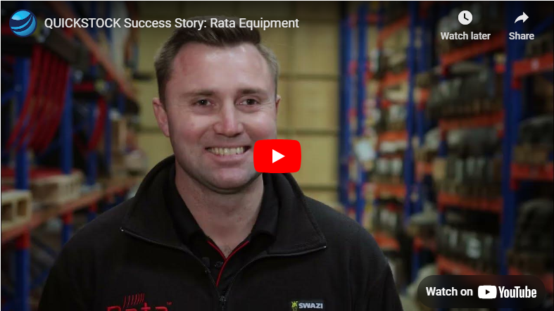 Rata Equipment say getting QUICKSTOCK was a No Brainer