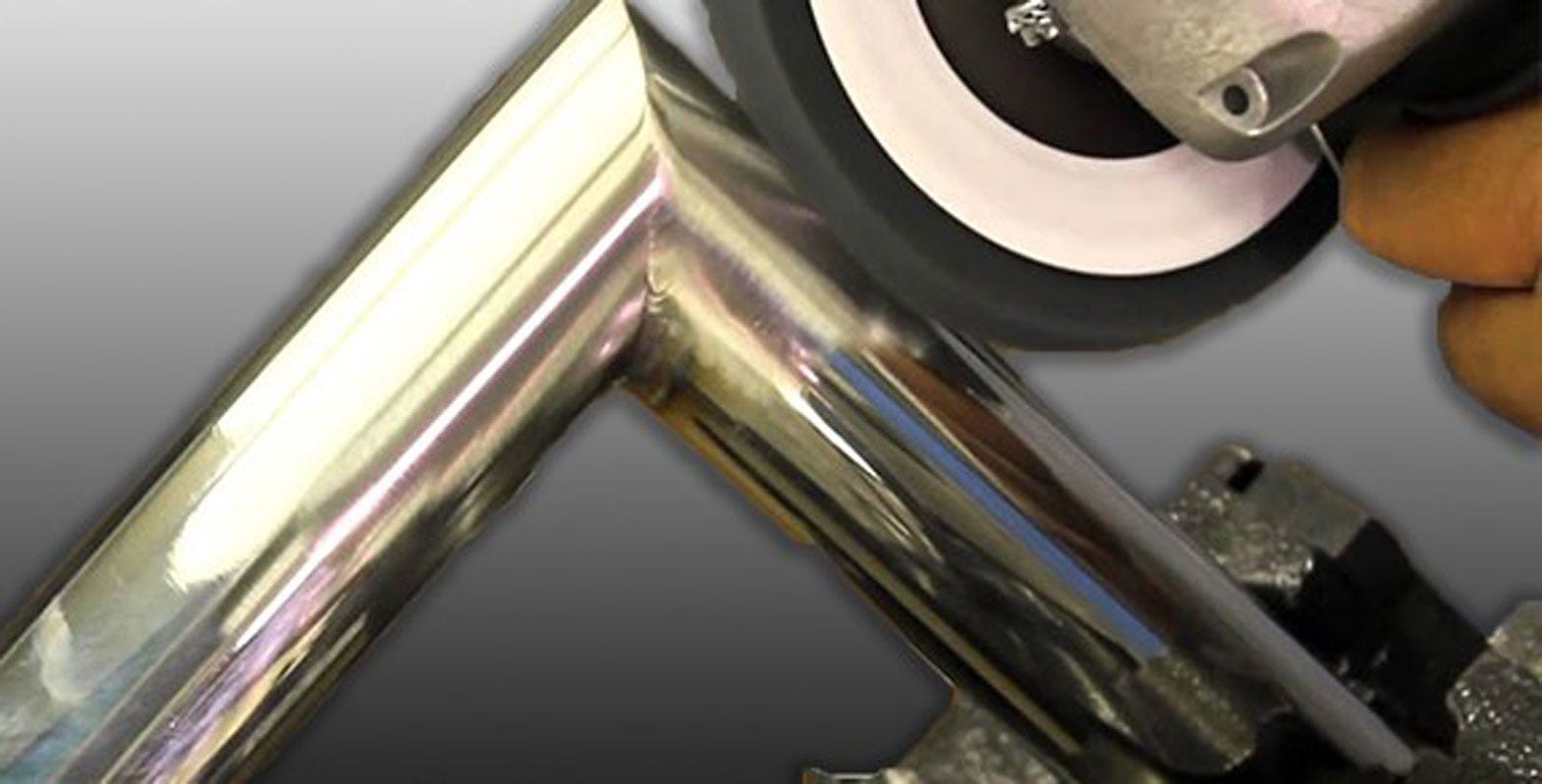 How to get a satin finish on stainless steel tubes & pipes